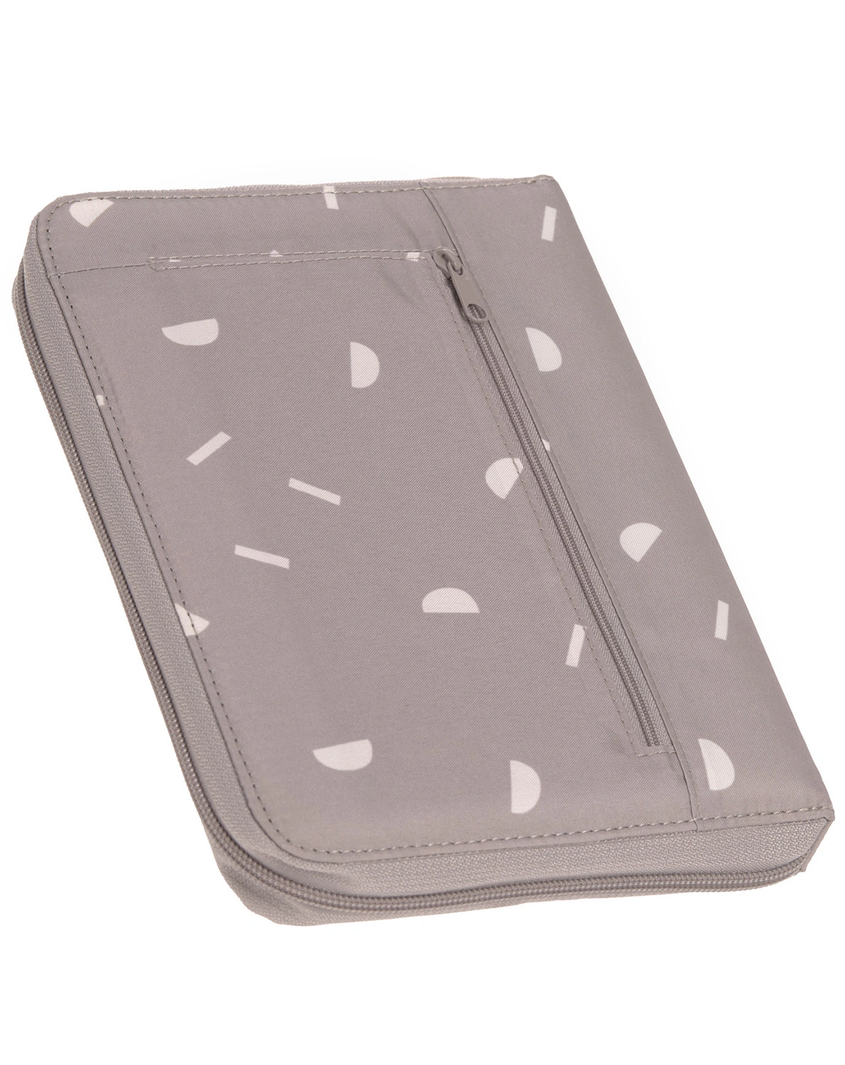 Mutterpasshülle BLOCKS in taupe