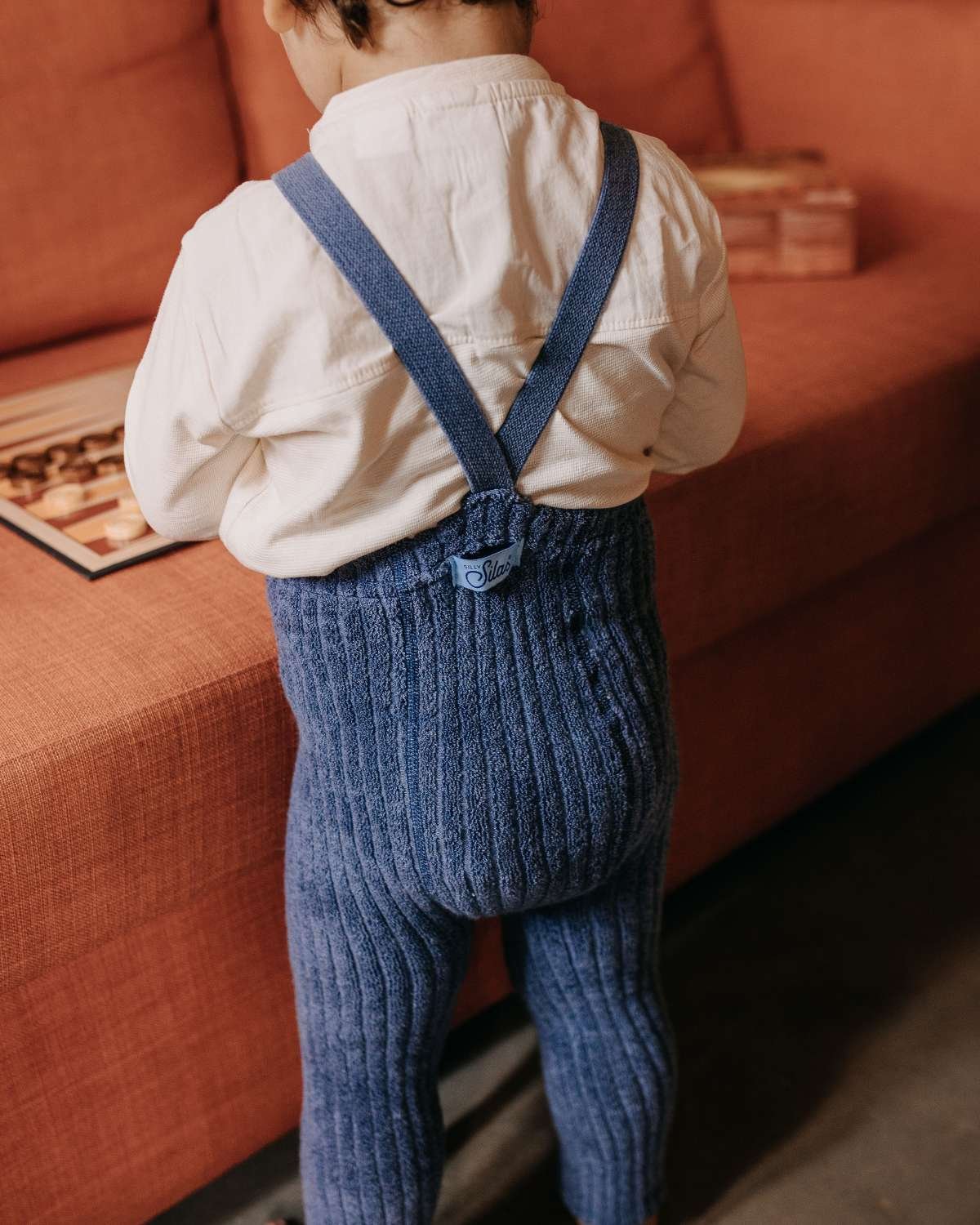 Strømpebukse Teddy Ribb – u/ fot, m/ seler | Granny Footless Tights