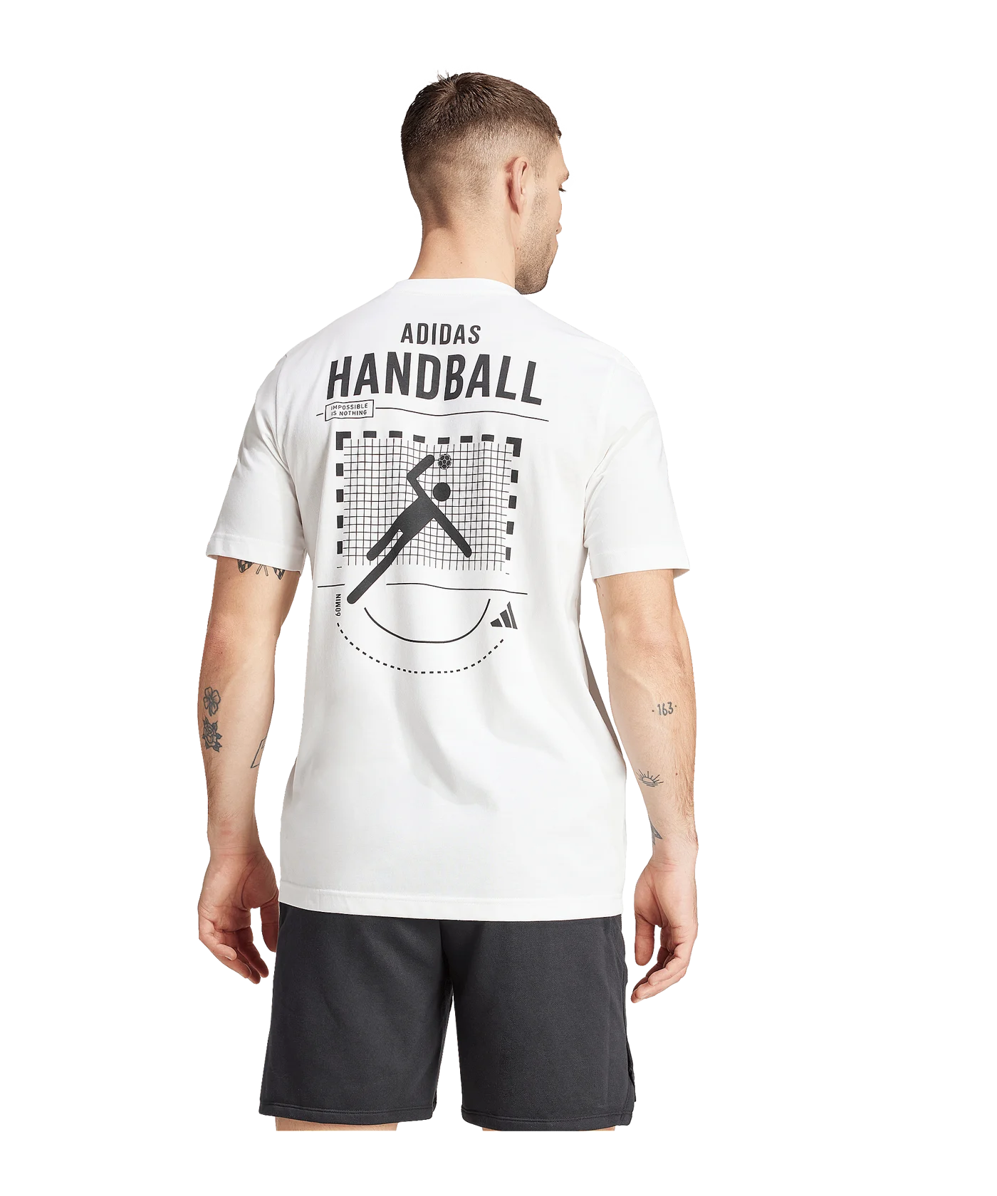 adidas HB Cat G T-Shirt Weiss