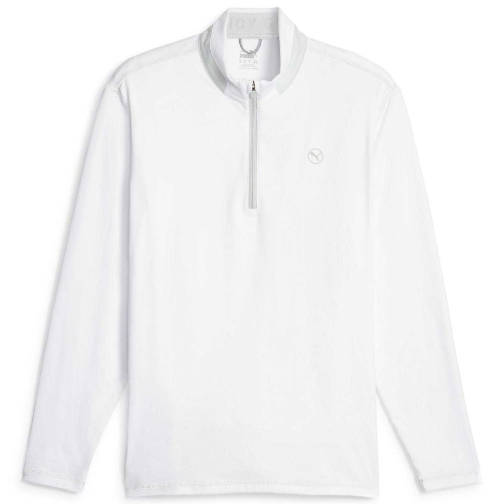 Lightweight 1/4 Zip Genser Herre Hvit