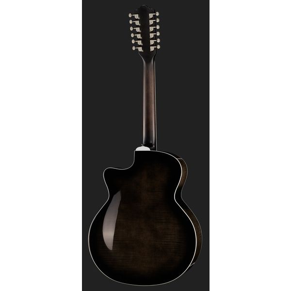 Guild F-2512CE Deluxe Trans Black B.