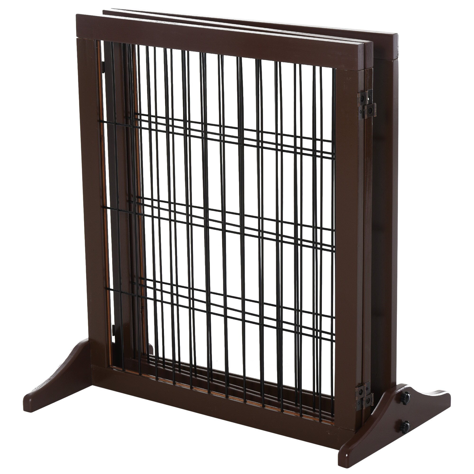PawHut Absperrgitter für Hunde 185 x 36 x71 cm (LxBxH)