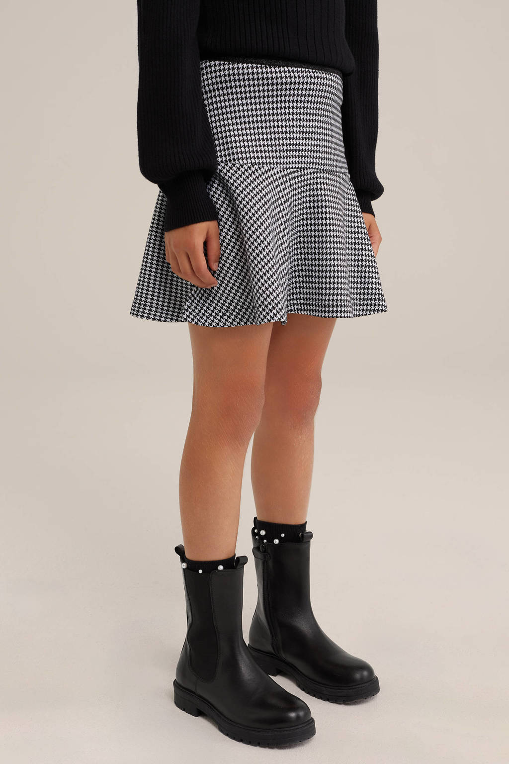 WE Fashion korte rok zwart