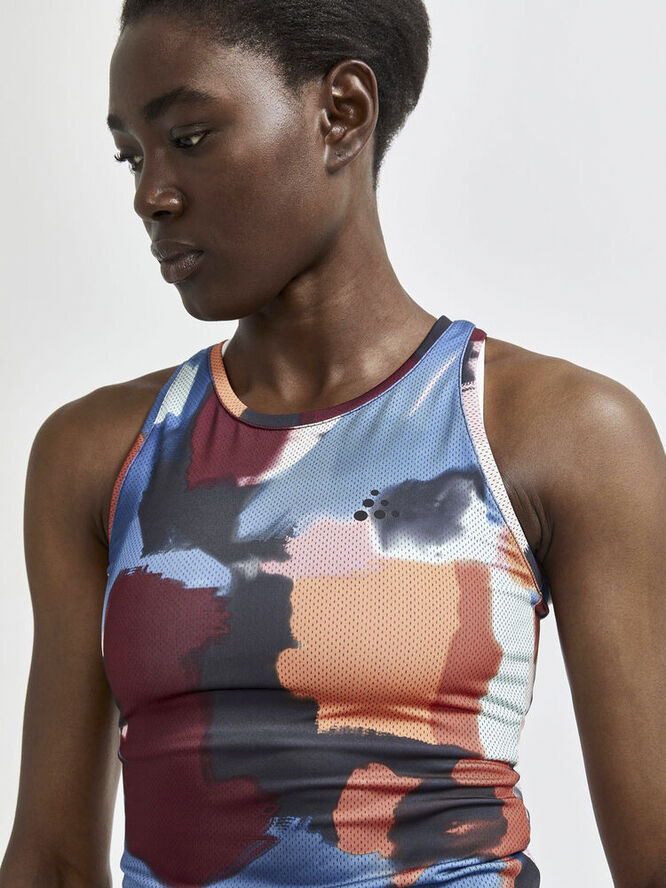 Craft Core Charge Racerback top Multifarvet