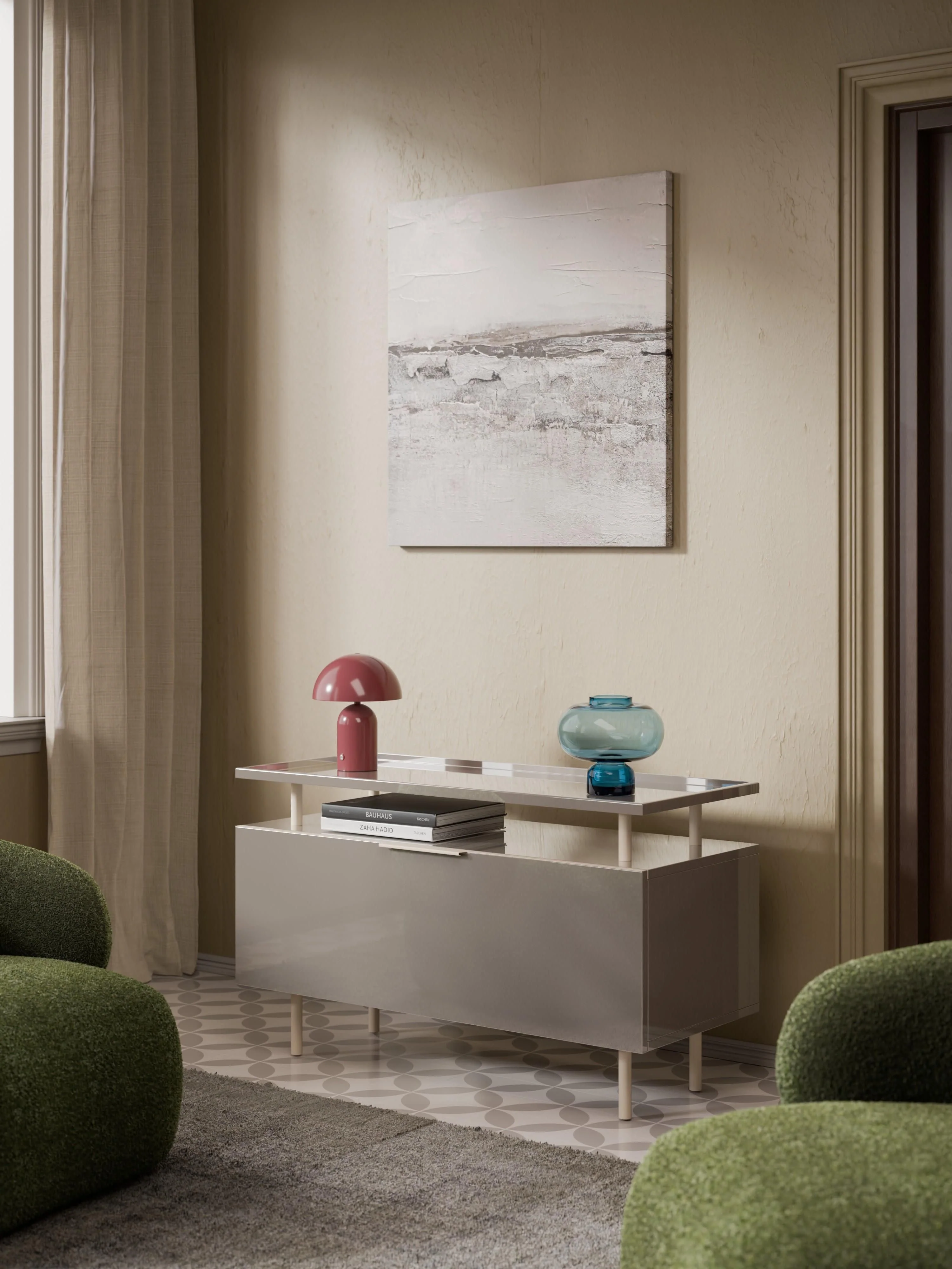 Hoogglans dressoir Lennie