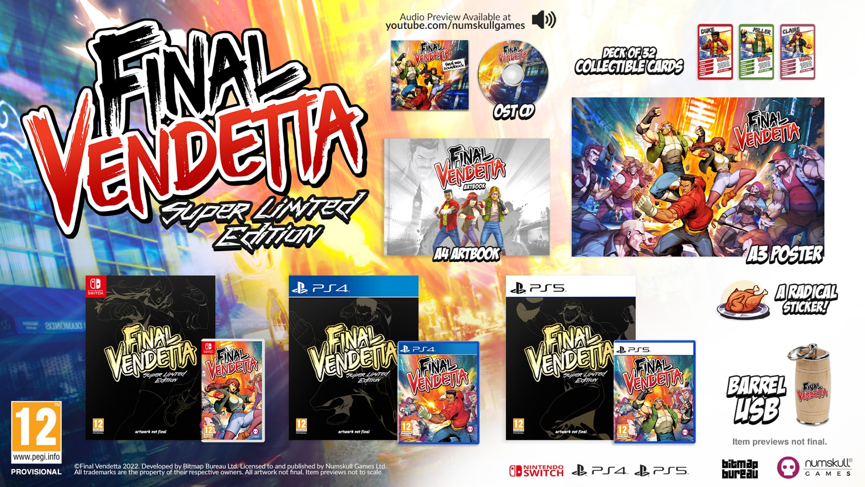 Final Vendetta - Super Limited Edition- PlayStation 4