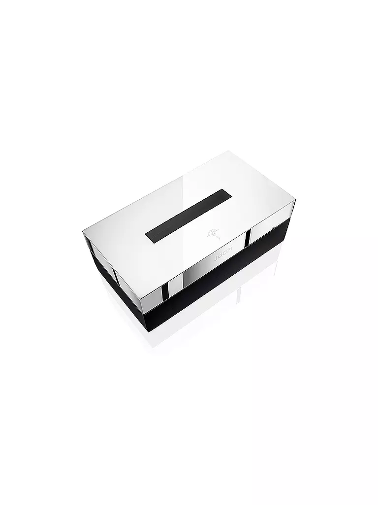 JOOP Kleenexbox Chromeline Black 23x12cm schwarz