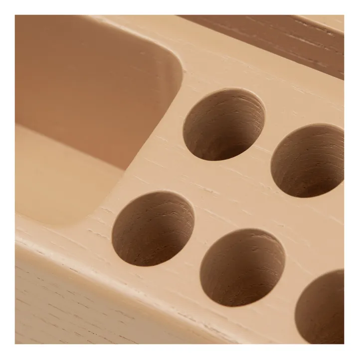 Nofred Porte crayon en bois de frêne | Beige
