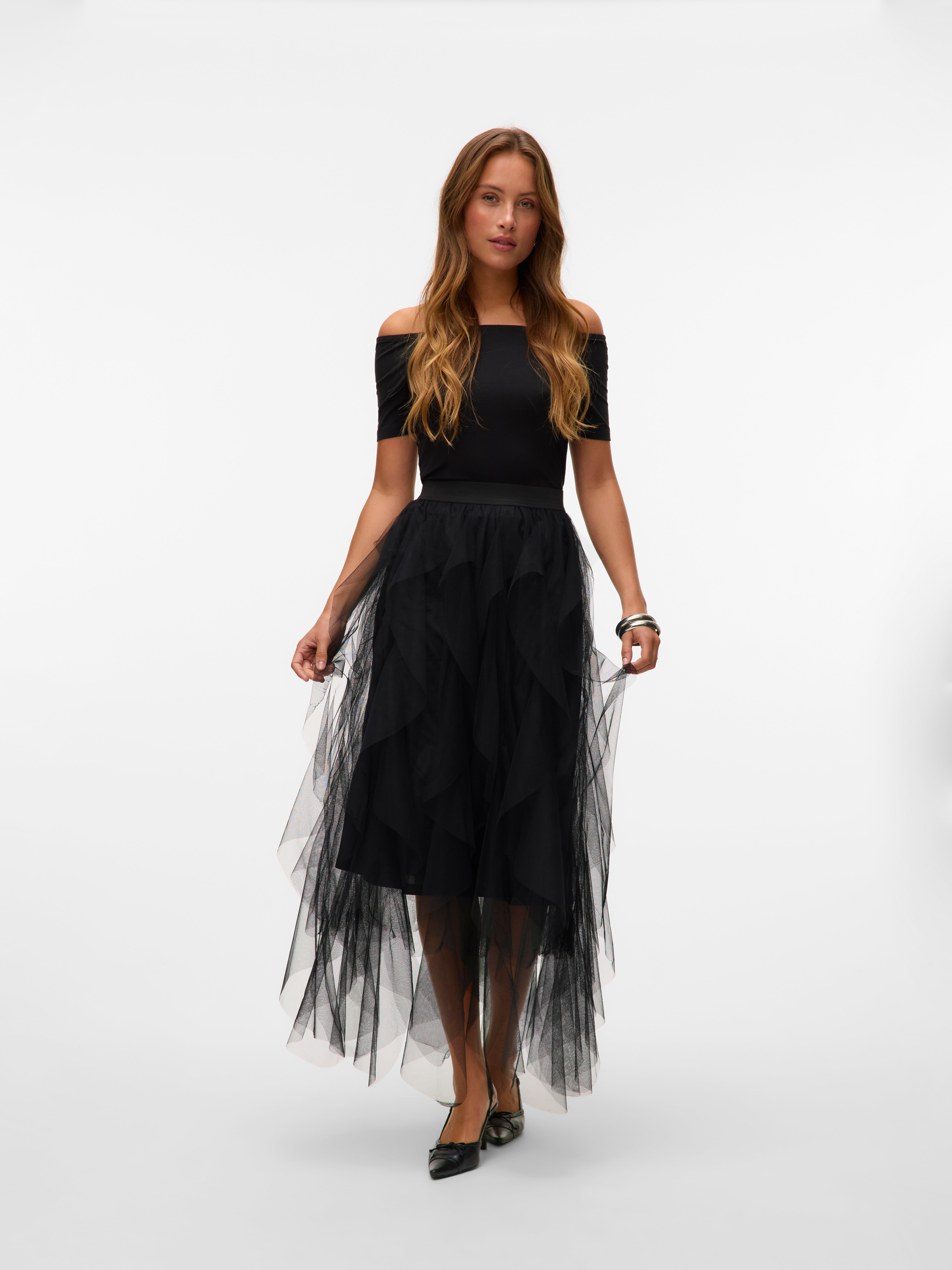 VMEVE High waist Lange rok