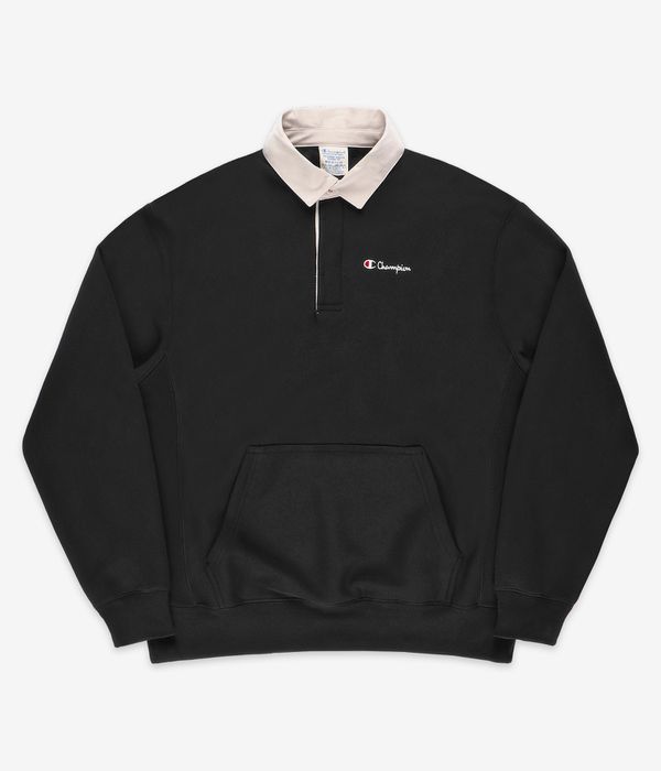 Champion Reverse Weave RWSS Core Polo Sweatshirt (black)