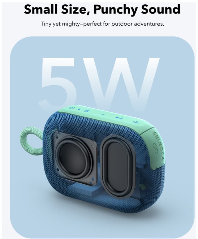 Soundcore Select 4 Go trådløs bærbar højttaler (blå)