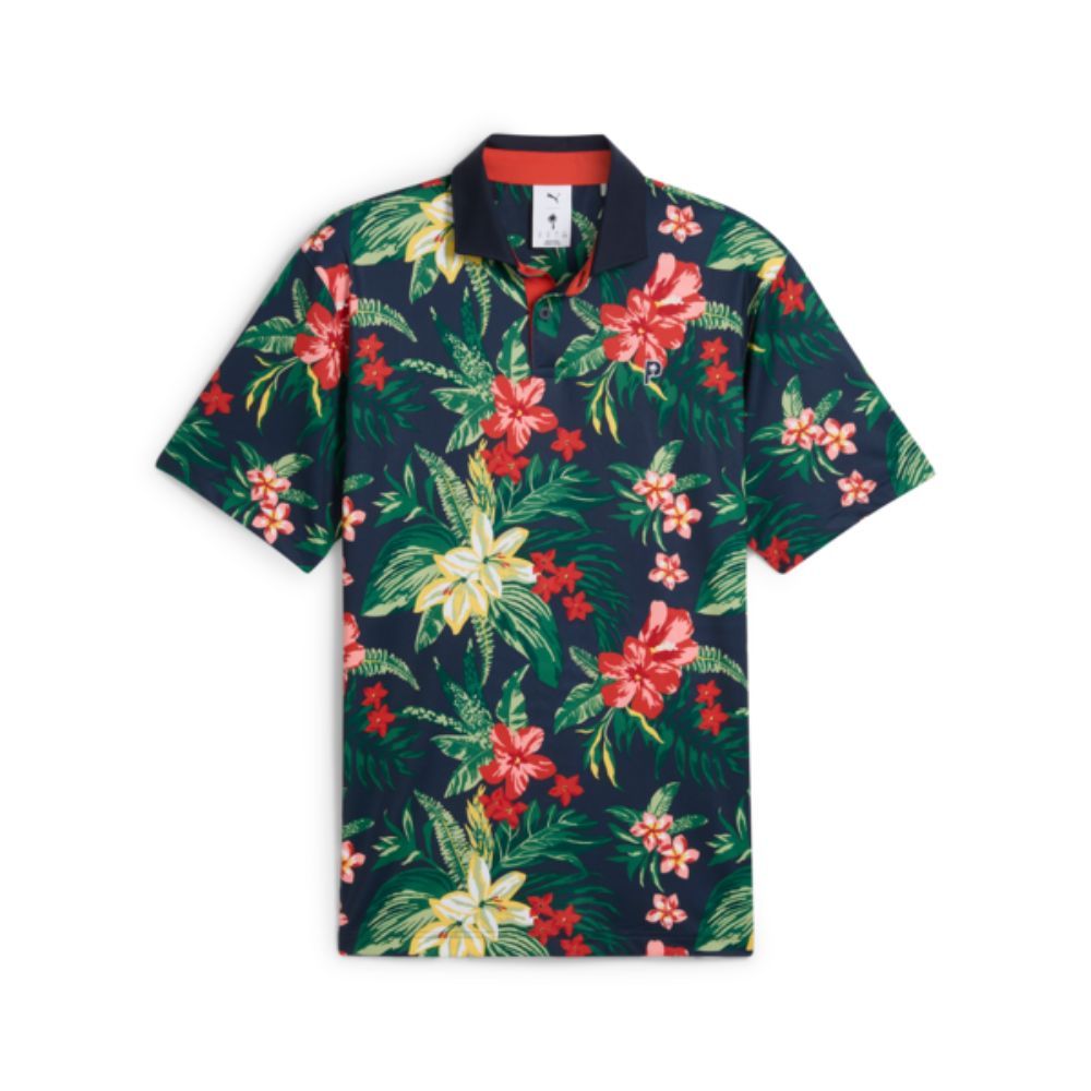 Puma X PTC Floral Pique Herre Navy