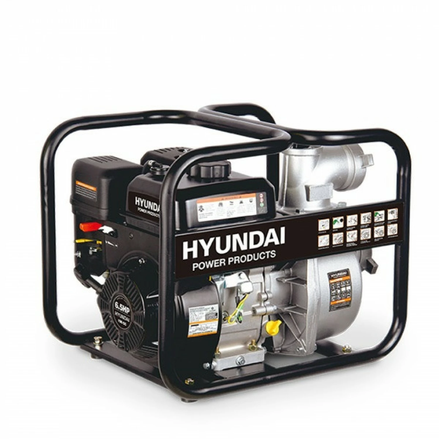 Hyundai 57643 Benzine schoonwaterpomp - 196cc - 500L/Min