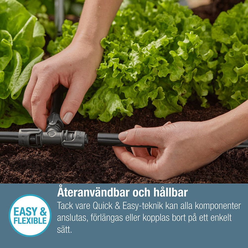 T-KOBLING GARDENA MICRO-DRIP-SYSTEM 1/2