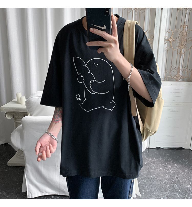 Filmas - T-shirt met elleboogmouwen en print