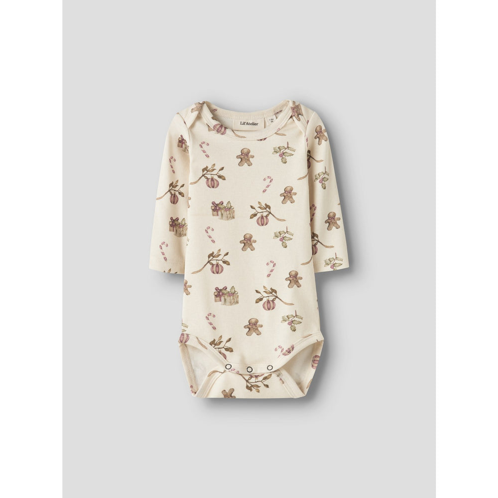 Køb Lil'Atelier Turtledove Christmas Nbnlayo Gis Ls Slim Body Lil