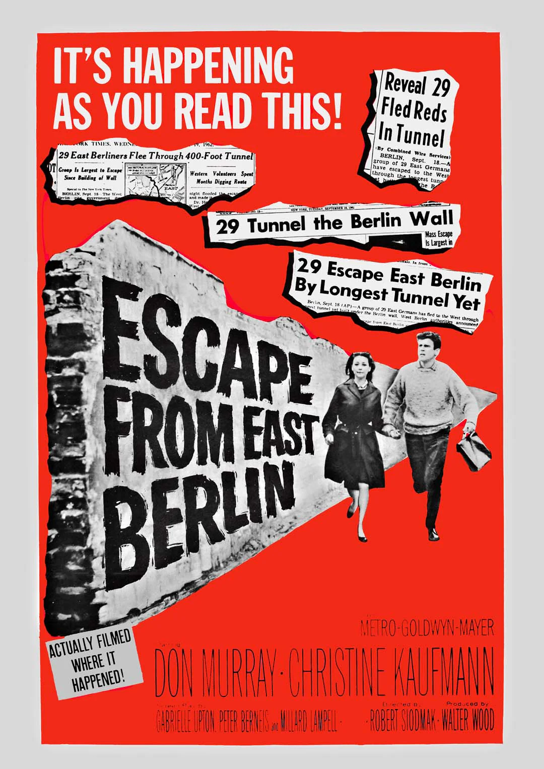 Flucht aus Ost-Berlin Retro-Film