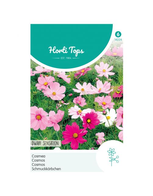 Hortitops Cosmos - Cosmea Dwarf Sensation Gemengd - Bloemenzaden - 600 g