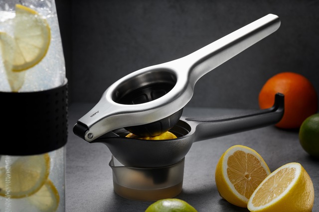 GEFU Zitruspresse »LEMON PRO« Edelstahl, bis zu einer Fruchtgrösse von 8,4 cm Durchmesser