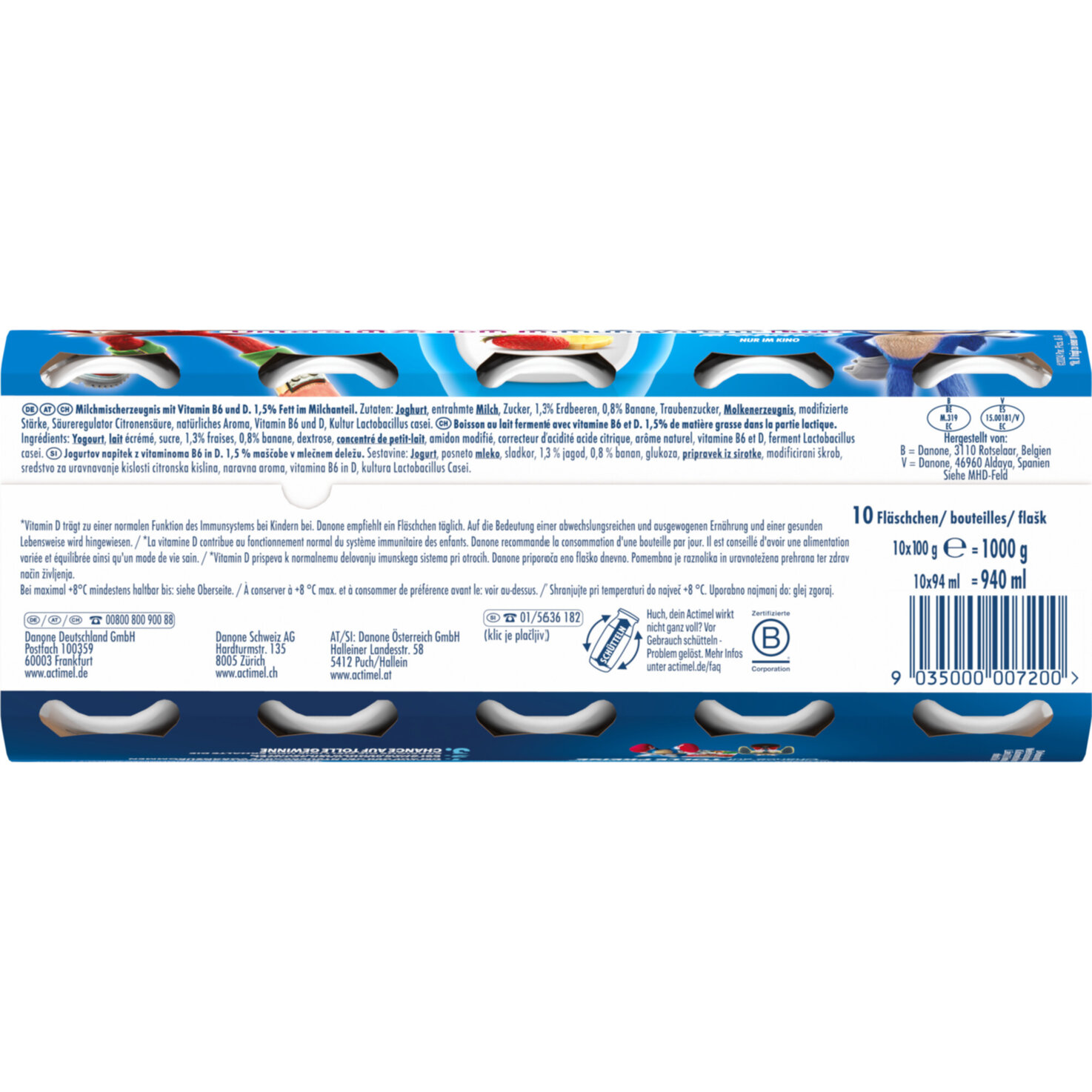 Danone Actimel Kids 10x100g