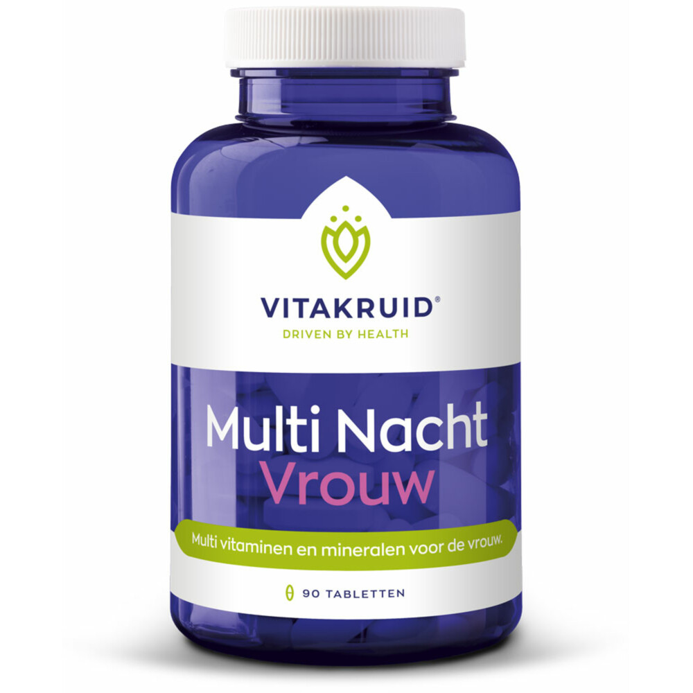2x Vitakruid Vrouw Multi Dag Nacht 180 tabletten