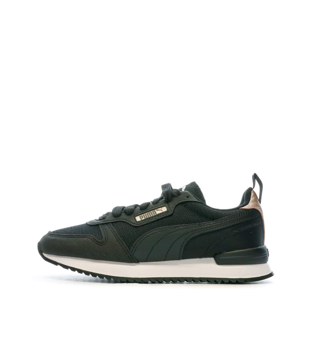 Baskets Noir Femme Puma Metallic