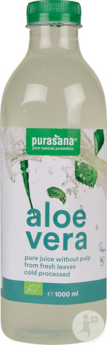 Purasana Vegan Aloe Vera Jus Pur Bio Flacon 1l