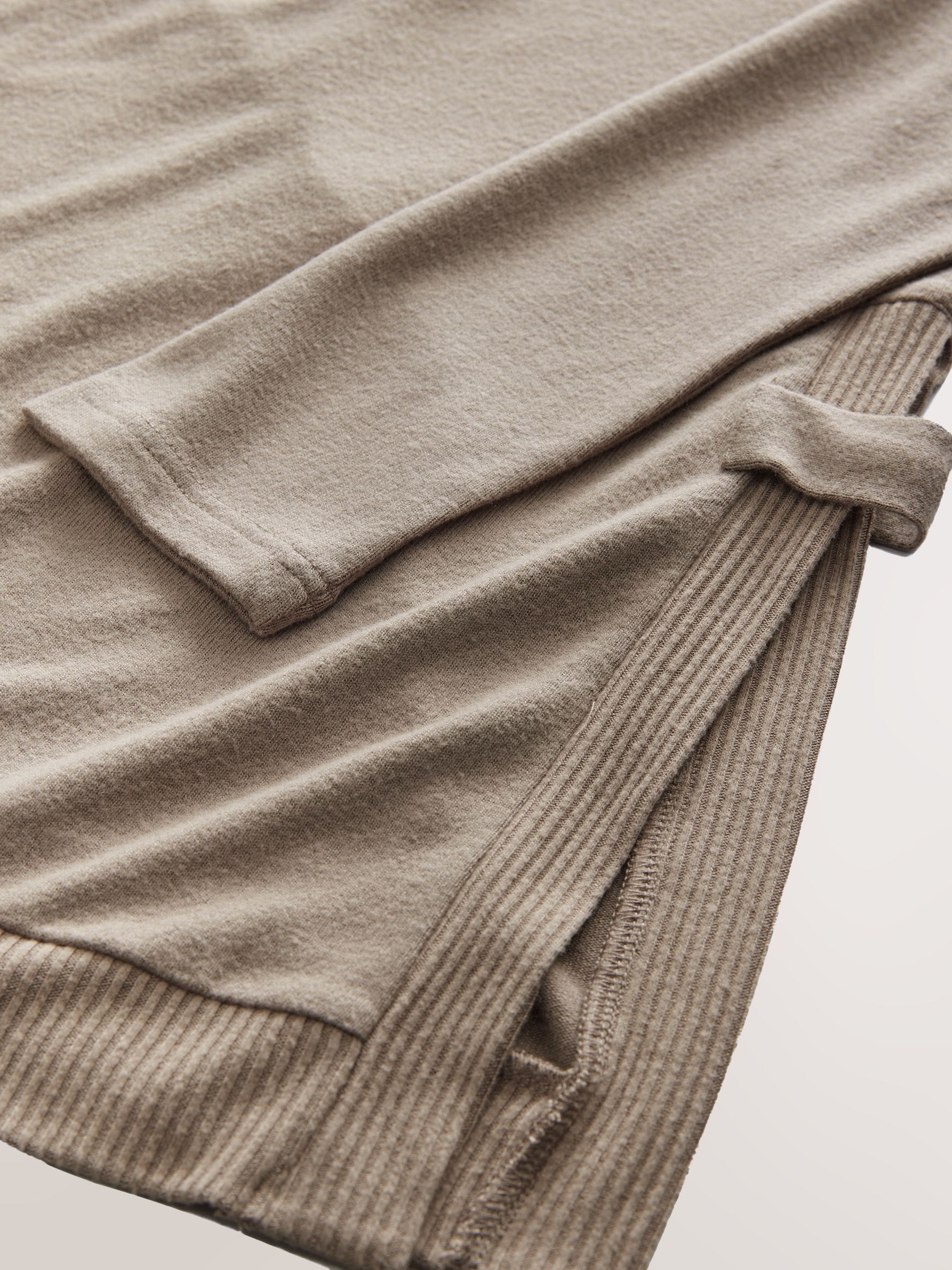 Taupe bruin - Zwangerschap Sweatshirt en Joggingbroeken Set