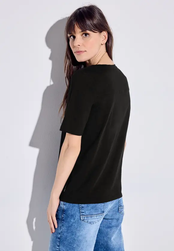 Flammgarn Tunikashirt - Black