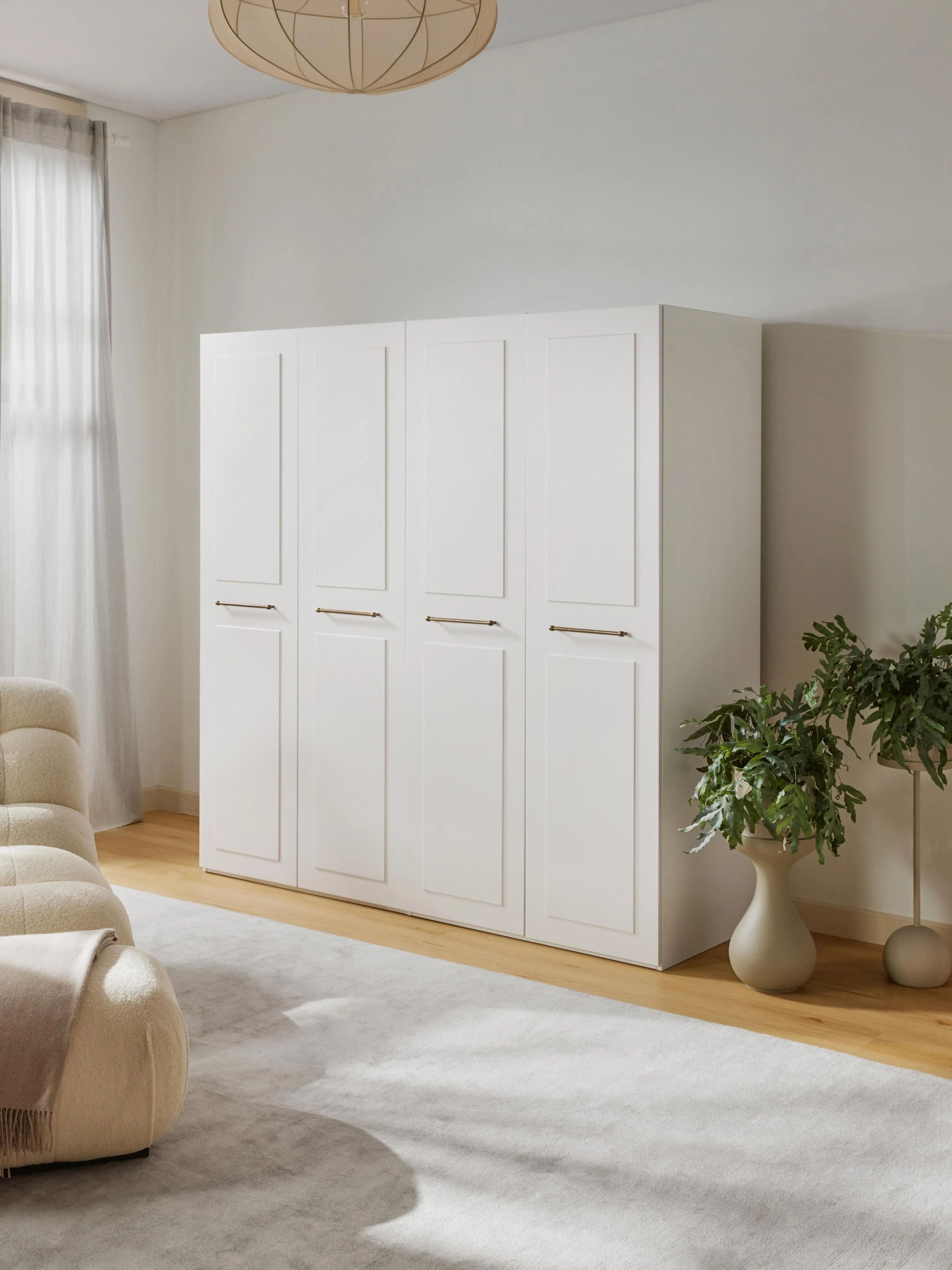 Modulaire draaideurkast Charlotte, 200 cm breed, diverse varianten