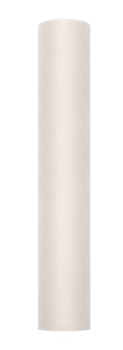 Vanille Creme Tule Rol 30cm 9m