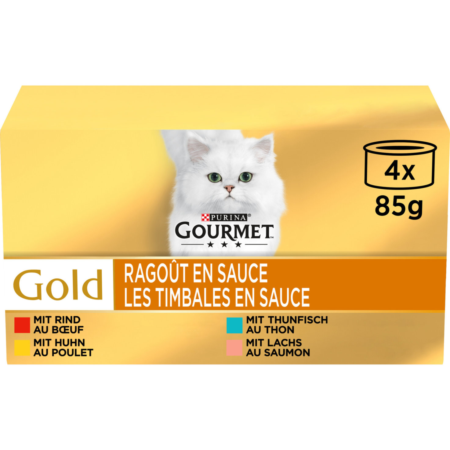 Gourmet Gold Sauce Delight Huhn 4x85g