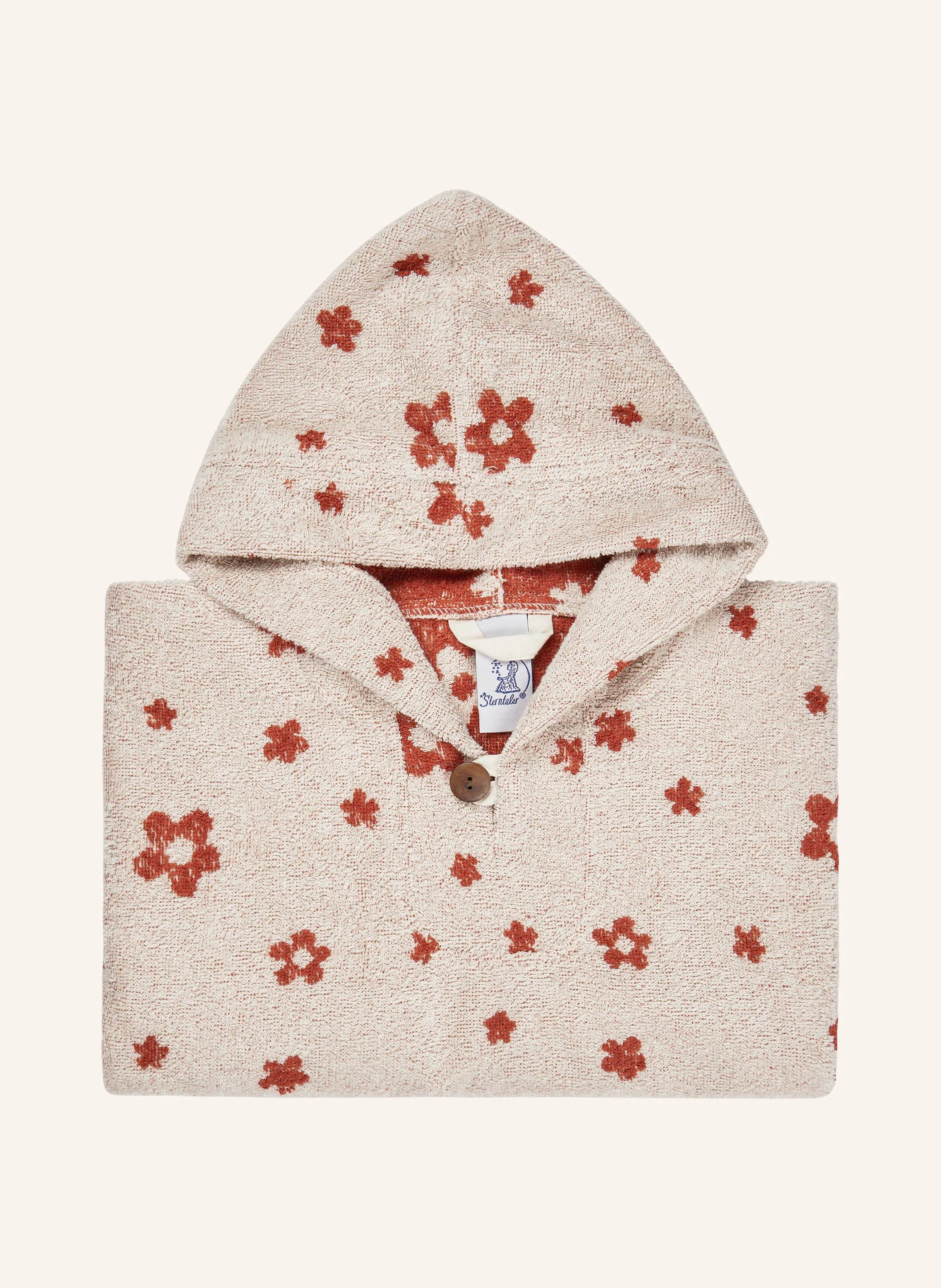 Sterntaler Poncho BAUERNHOF Blumen