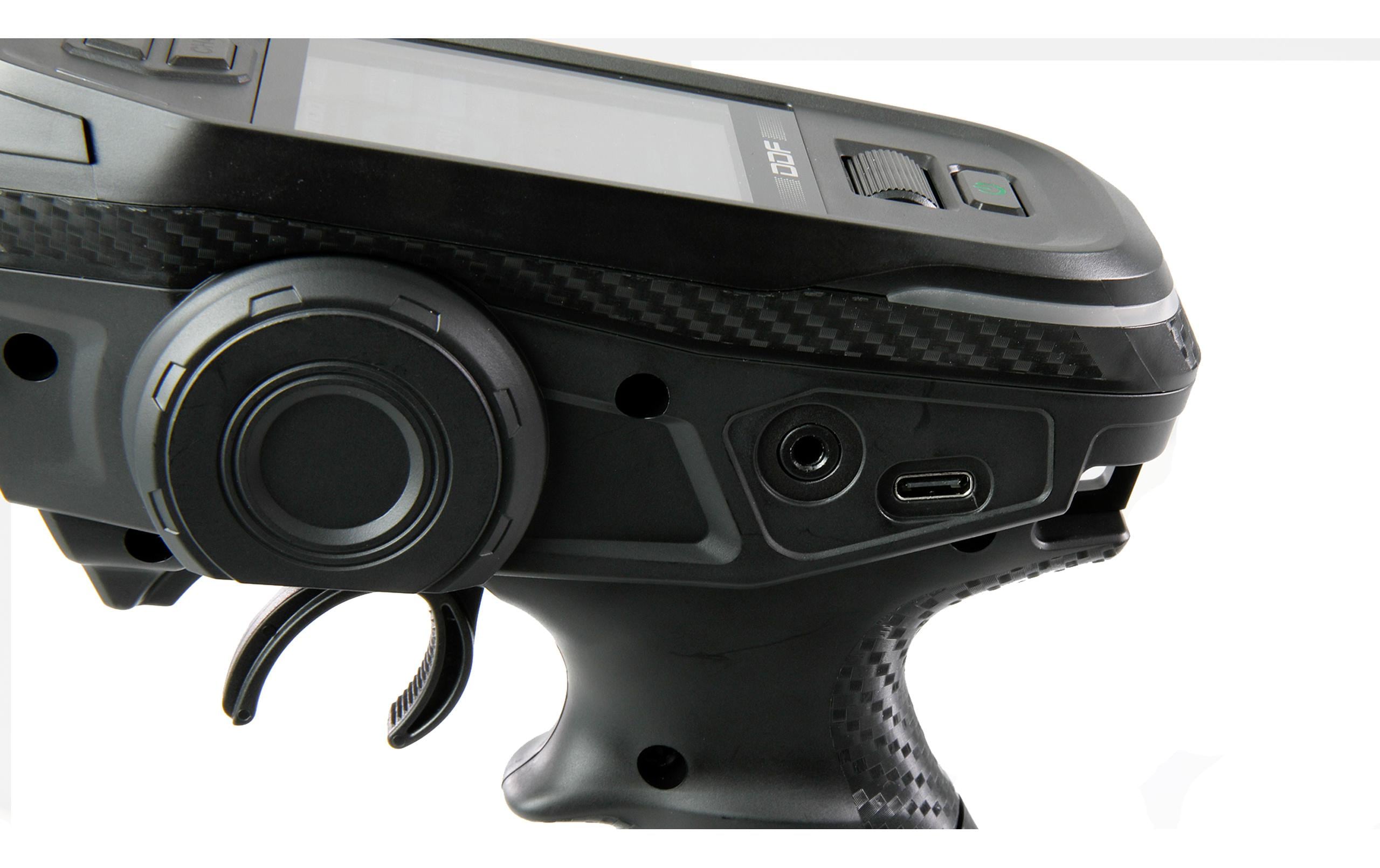 Fernsteuerung DDF-350 2.4 GHz, 10 KanalFernsteuerung inkl. 10-Kanal-Empfänger