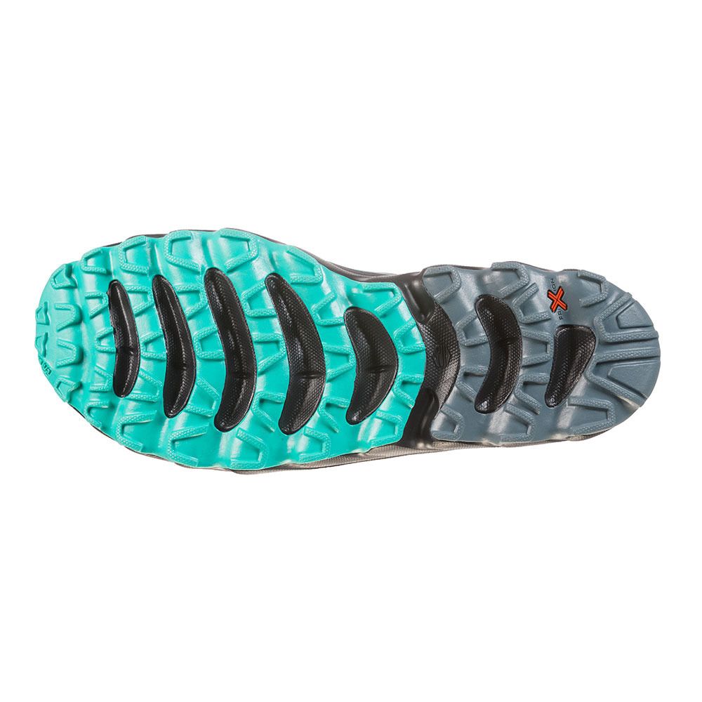 La Sportiva HELIOS SR - Chaussures trail Femme black/aqua