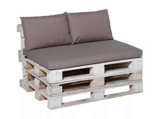 Ensemble de coussins de palette Panama Taupe