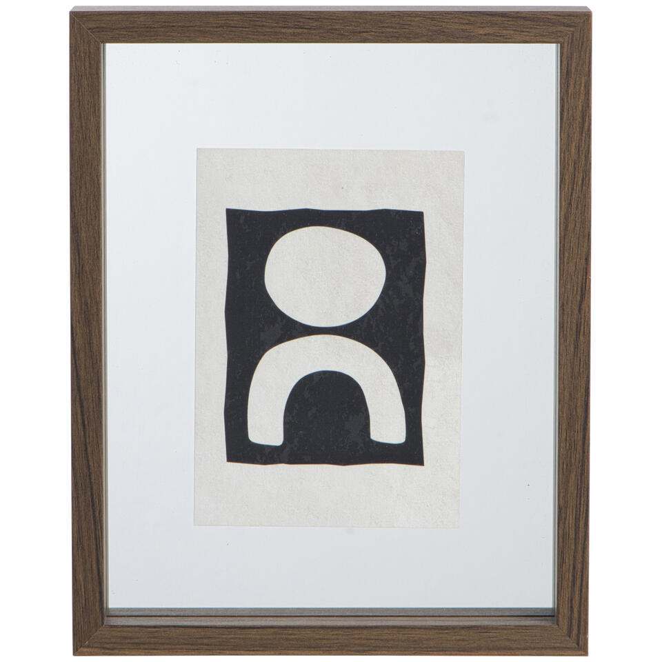 Fotolijst Leiden MDF walnootbruin - 20x25 cm