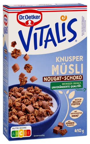 Vitalis Knuspermüsli Nougat-Schoko