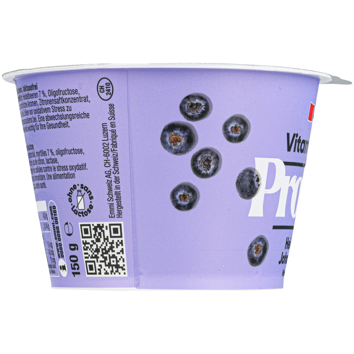 Emmi Vitamin Joghurt Protect Heidelbeeren & Johani