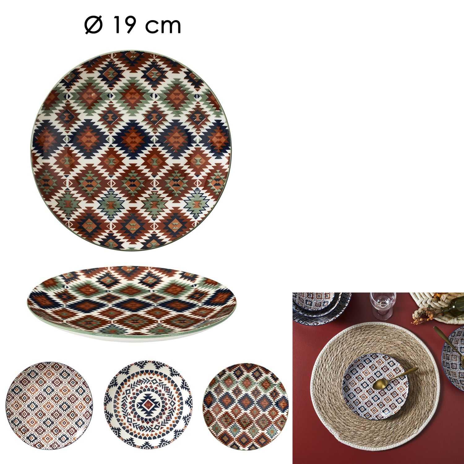 ASSIETTE COLLECTION ORIGINE D.19CM