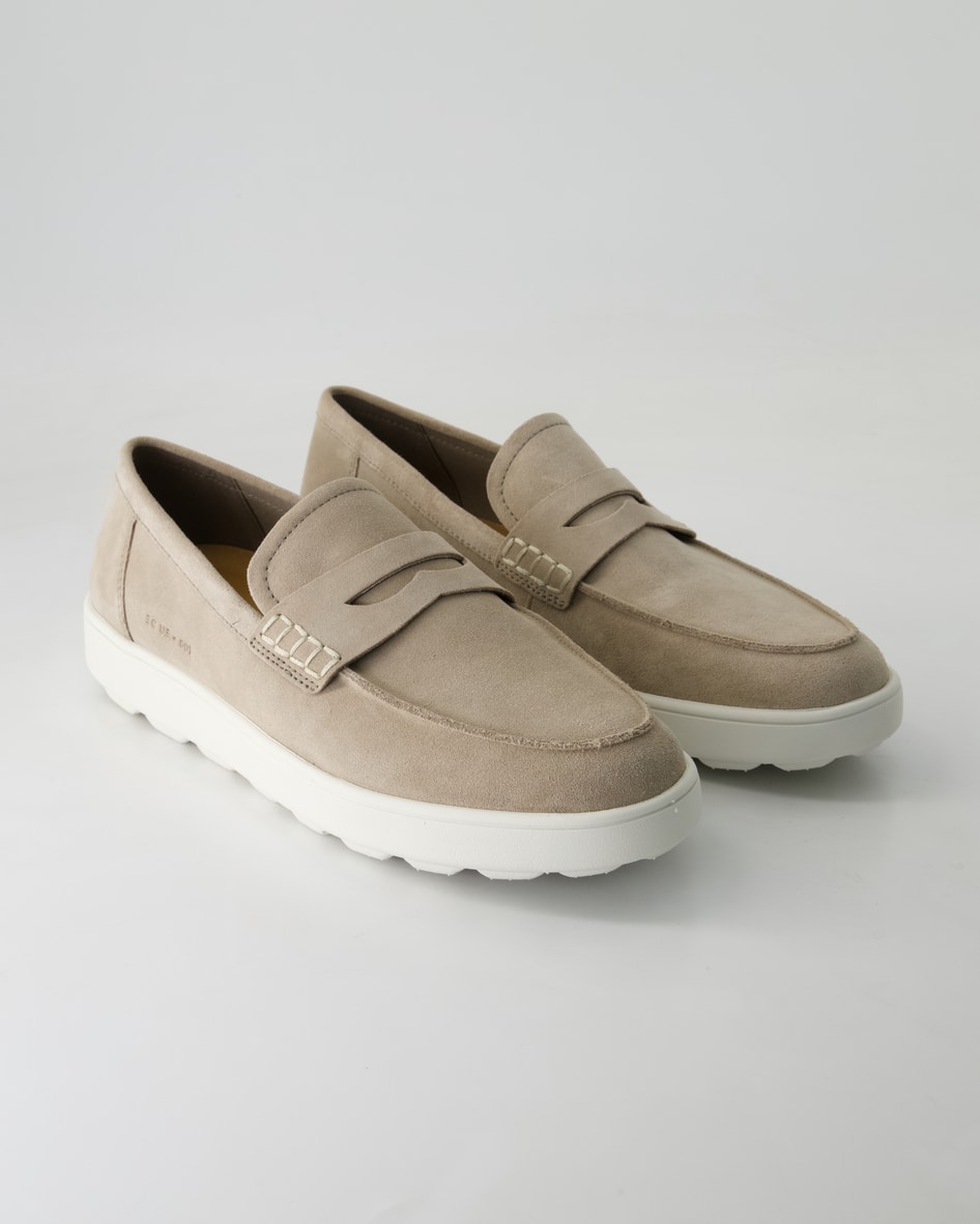 Geox Spherica Ecub Slipper in Beige