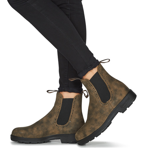 Blundstone - ORIGINAL HIGH TOP CHELSEA BOOTS 1351 - Marron