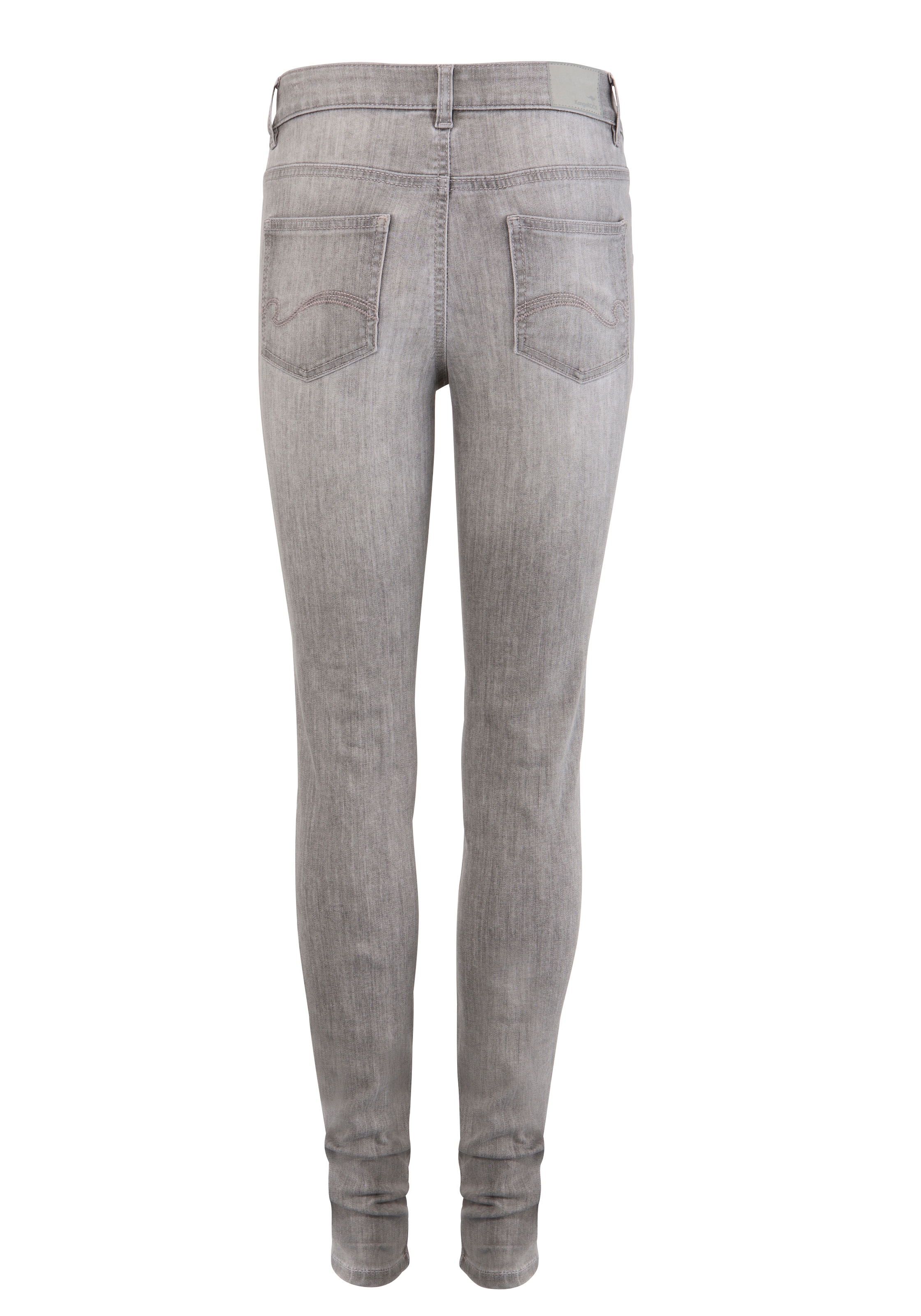 KangaROOS 5-Pocket-Jeans »SUPER SKINNY HIGH RISE«, knöchellang,  mit Used-Optik,  hohe Leibhöhe