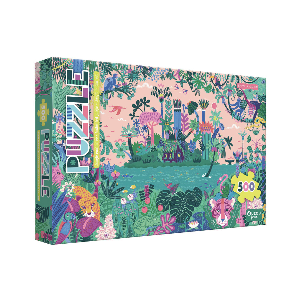 Mes Boites De Puzzle - Jungle enchantée - 500 pièces