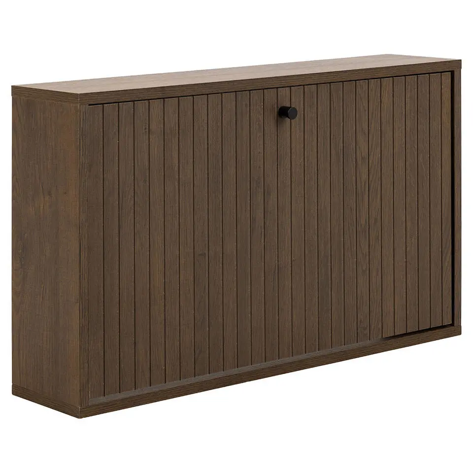 Hioshop Dylan schoenenkast 1 lade grijs