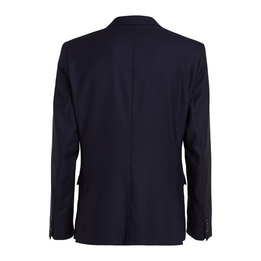 Calvin Klein Bi-Stretch S100 Wool Slim Blazer, Calvin Navy, 52
