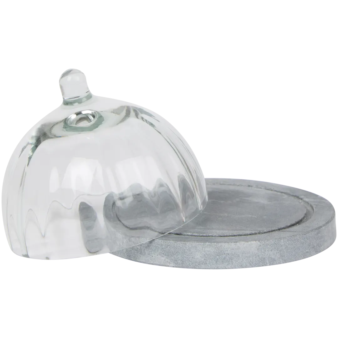 Plateau avec cloche