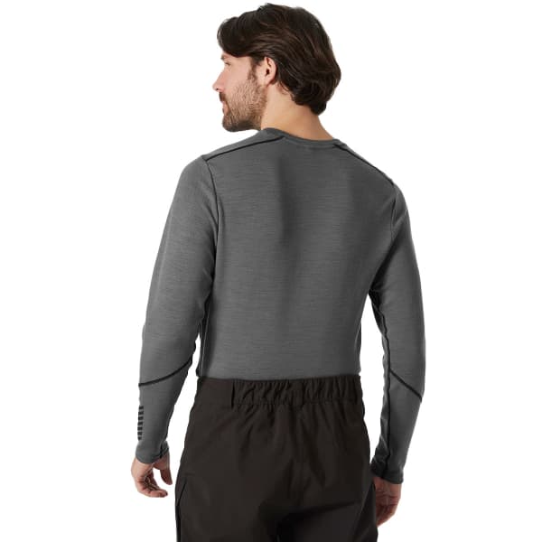 T-shirt thermique HELLY HANSEN LIFA MERINO MIDWEIGHT CREW CONCRETE