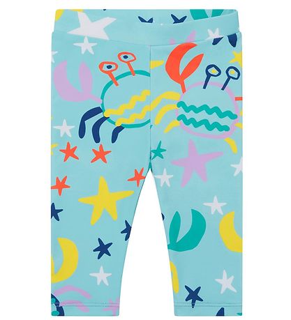 Stella McCartney Kids Bådeleggings - UV50+ - LyseBlå m. Print
