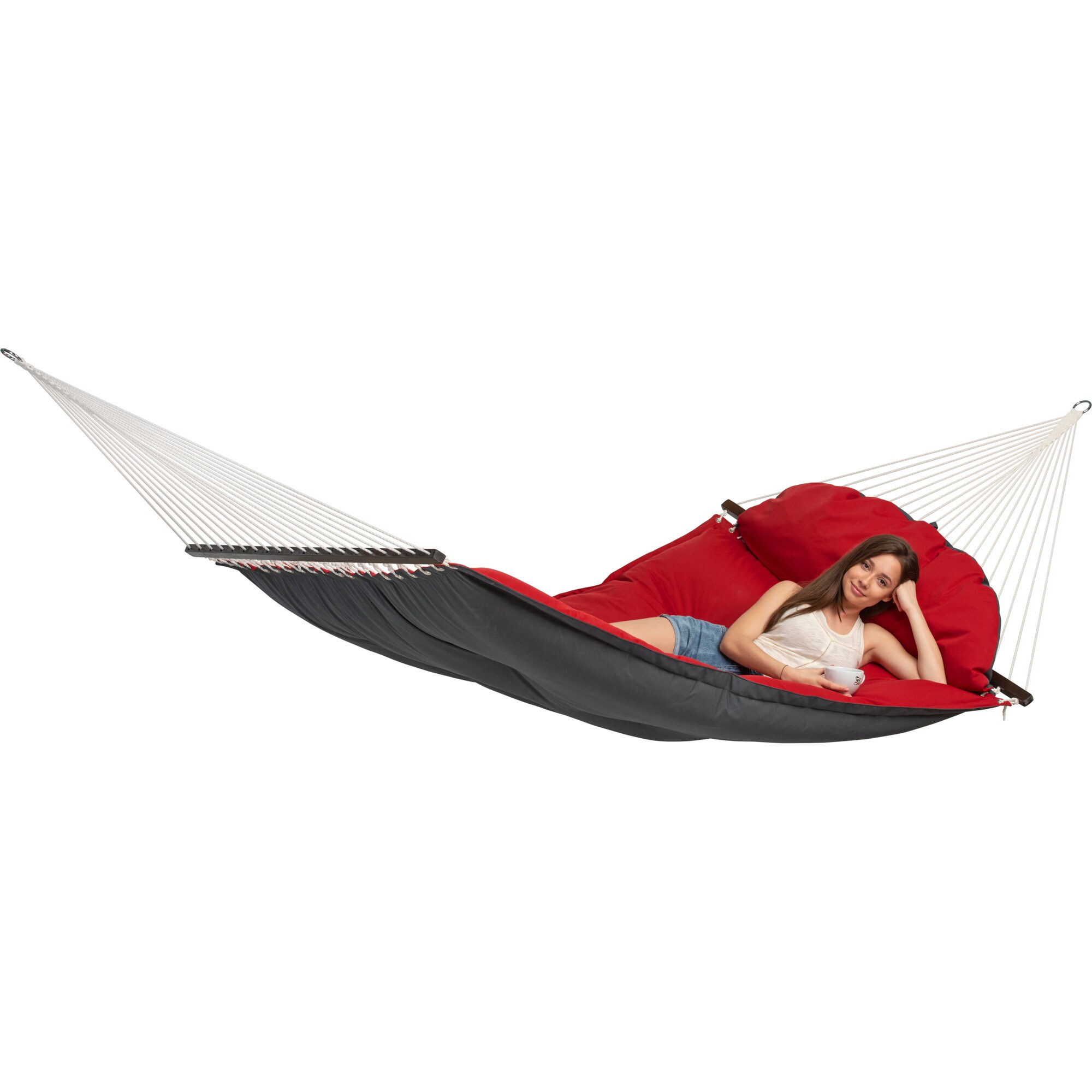 Amazonas Hängematte Fat Hammock Red